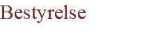Bestyrelse